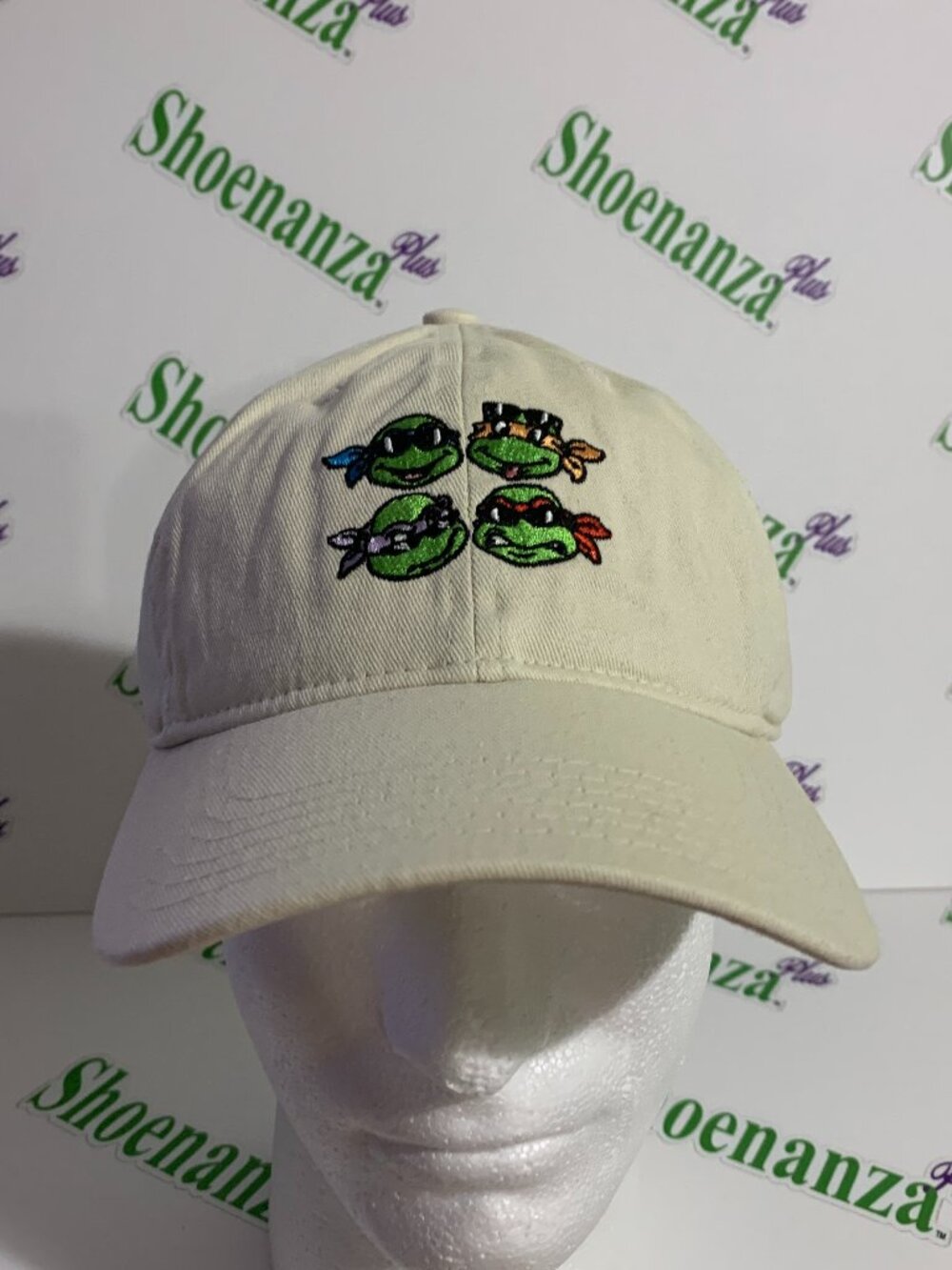 RSVLTS Hat Nickelodeon Teenage Mutant Ninja Turtles Shades TMNT Dad Cap Beige